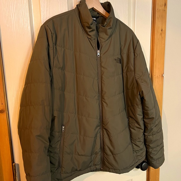 Women’s The North Face Polyester Filled Lightweight Jacket - Olive Women’s XXL - Picture 1 of 10